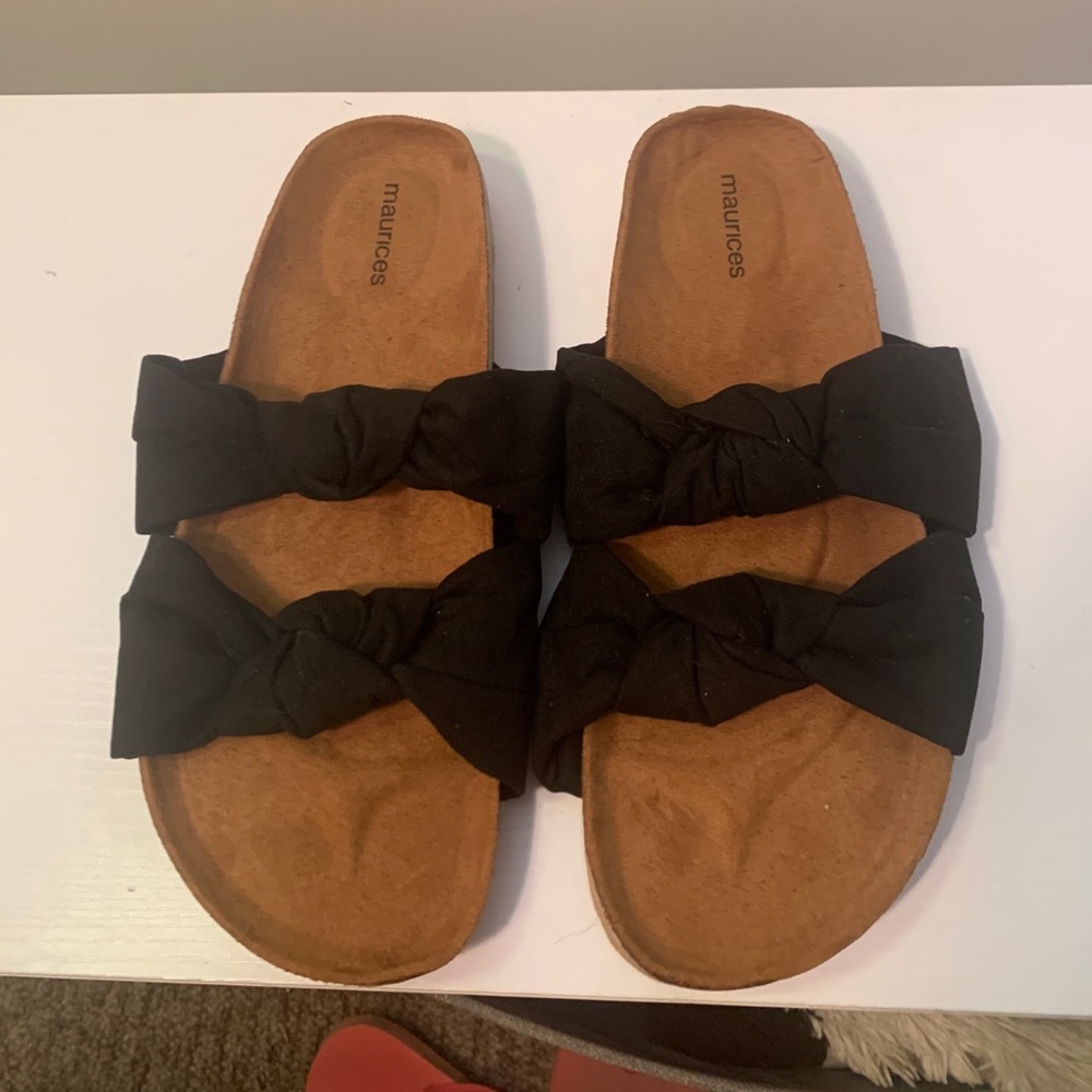 Pearl Double Knot Sandal (Size 9)